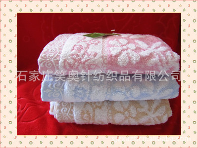 廠(chǎng)家直銷(xiāo)竹纖維毛巾 柔軟親膚，強(qiáng)效吸水，石家莊笑奧針紡織品為您提供優(yōu)質(zhì)日用百貨